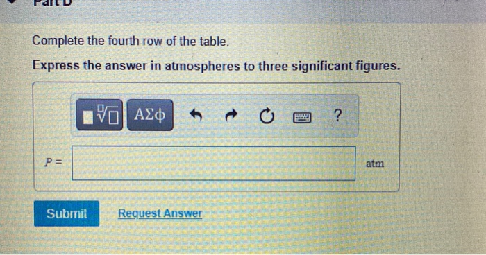 Solved Part A Complete the first row of the table. Express Chegg