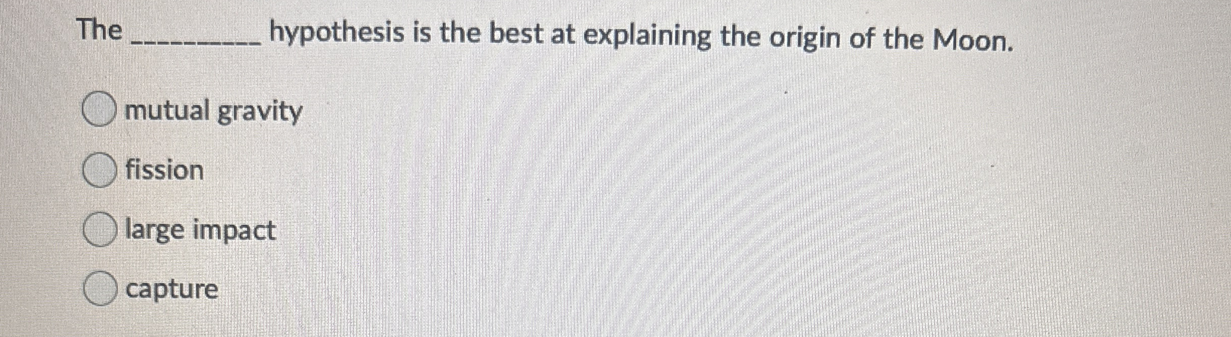 Solved The Q, ﻿hypothesis Is The Best At Explaining The 