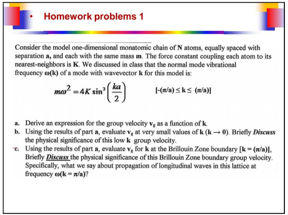 Solved Homework Problems 1 Consider The Model | Chegg.com