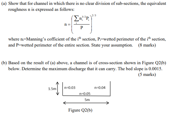 Solved (a) ﻿Show that for channel in which there is no clear | Chegg.com