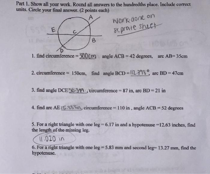 Solved Can you please check my answeres to see if they are | Chegg.com