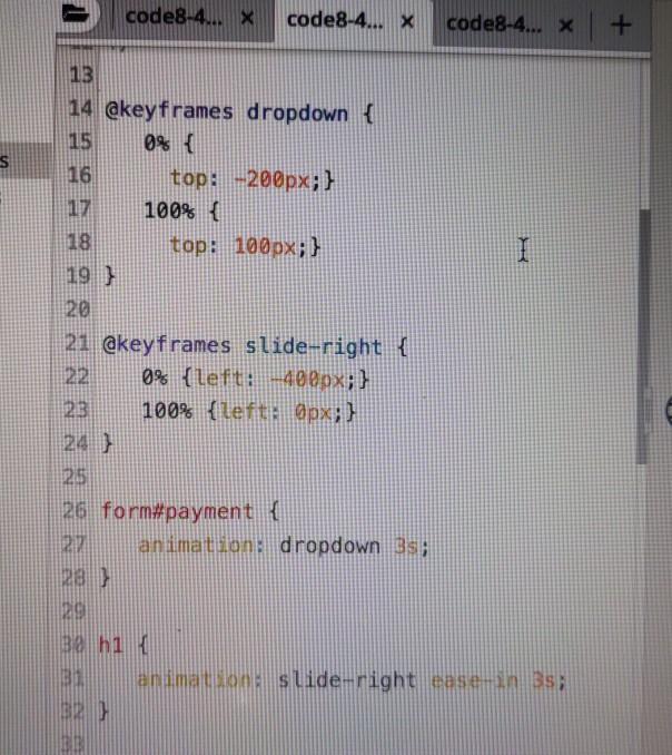 Solved I have already fixed the error that was on the | Chegg.com