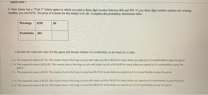 New jersey lottery winning numbers 2024 pick 3