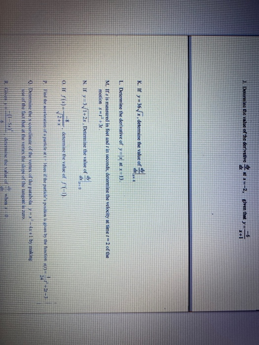 Solved Sudoku Puzzle with Derivatives (Basic derivative
