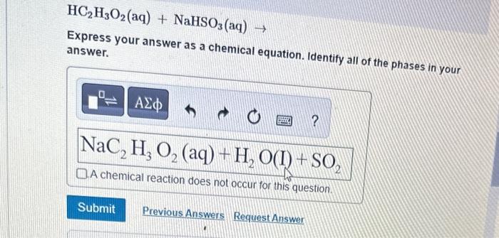 Solved HCl(aq)+K2SO3(aq)→ Express your answer as a chemical | Chegg.com