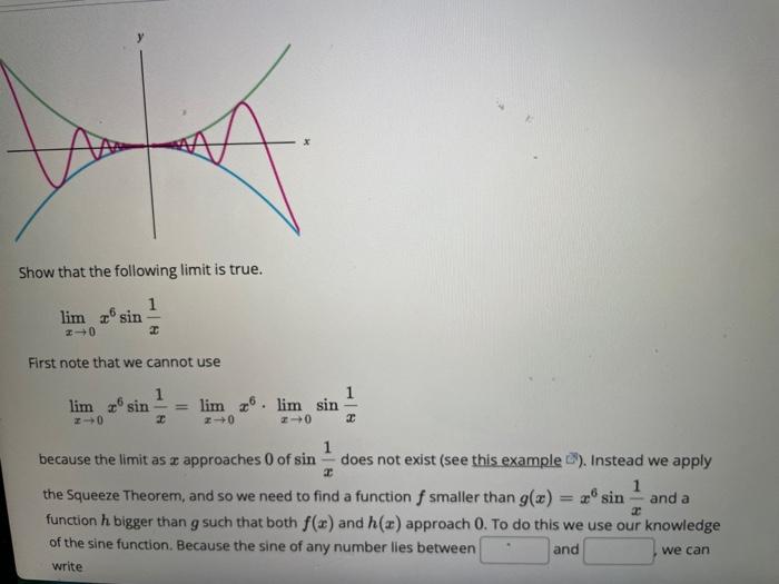 solved-show-that-the-following-limit-is-true-limx-0x6sinx1-chegg