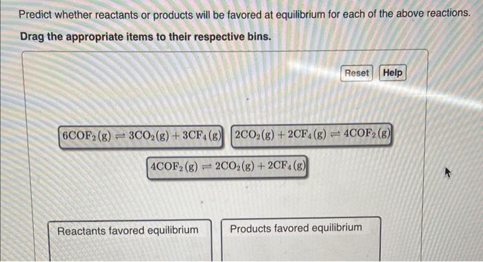 Solved The reaction below has an equilibrium constant | Chegg.com
