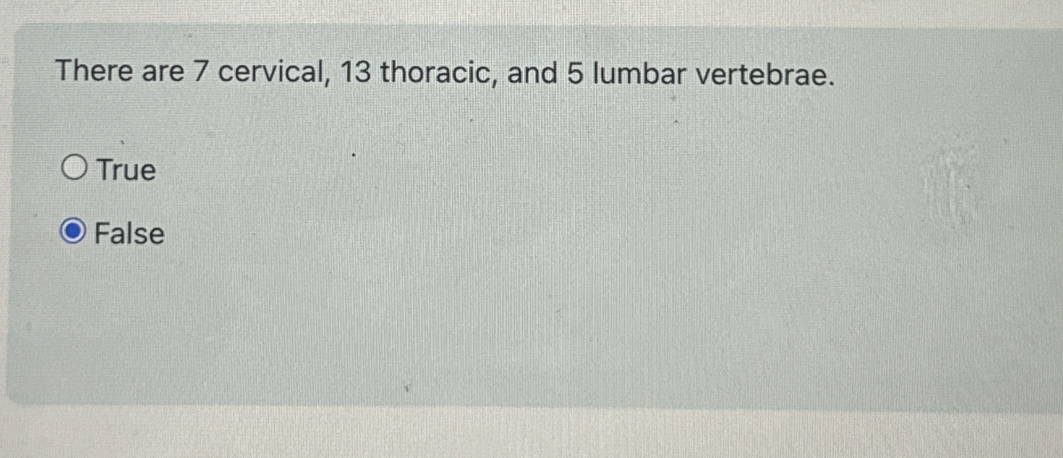 Solved There Are Cervical Thoracic And Lumbar Chegg Com