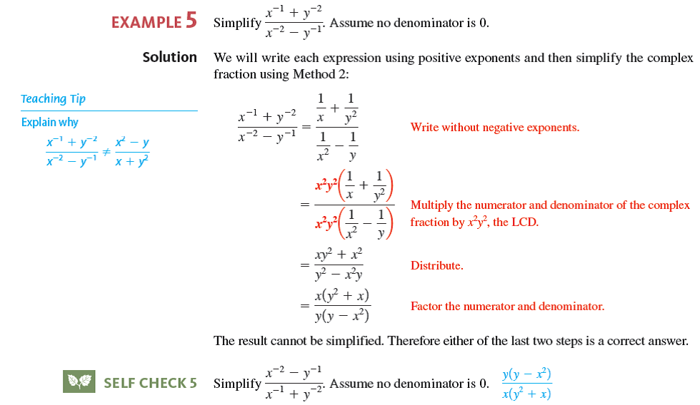 Solved Simplify each complex fraction. Assume no division