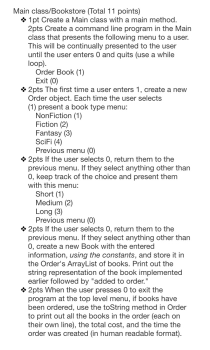 Solved HW1 - Object Oriented Programing - Objects And | Chegg.com