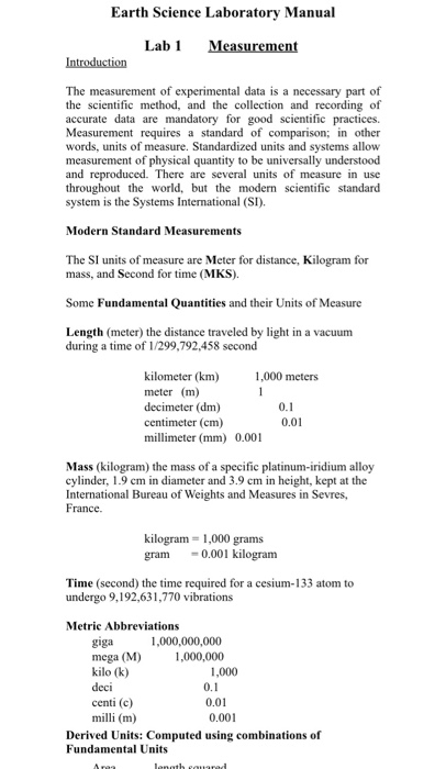 Chapter 10 Laboratory 2: Weather  EESA01 Laboratory Manual Introduction to  Environmental Science