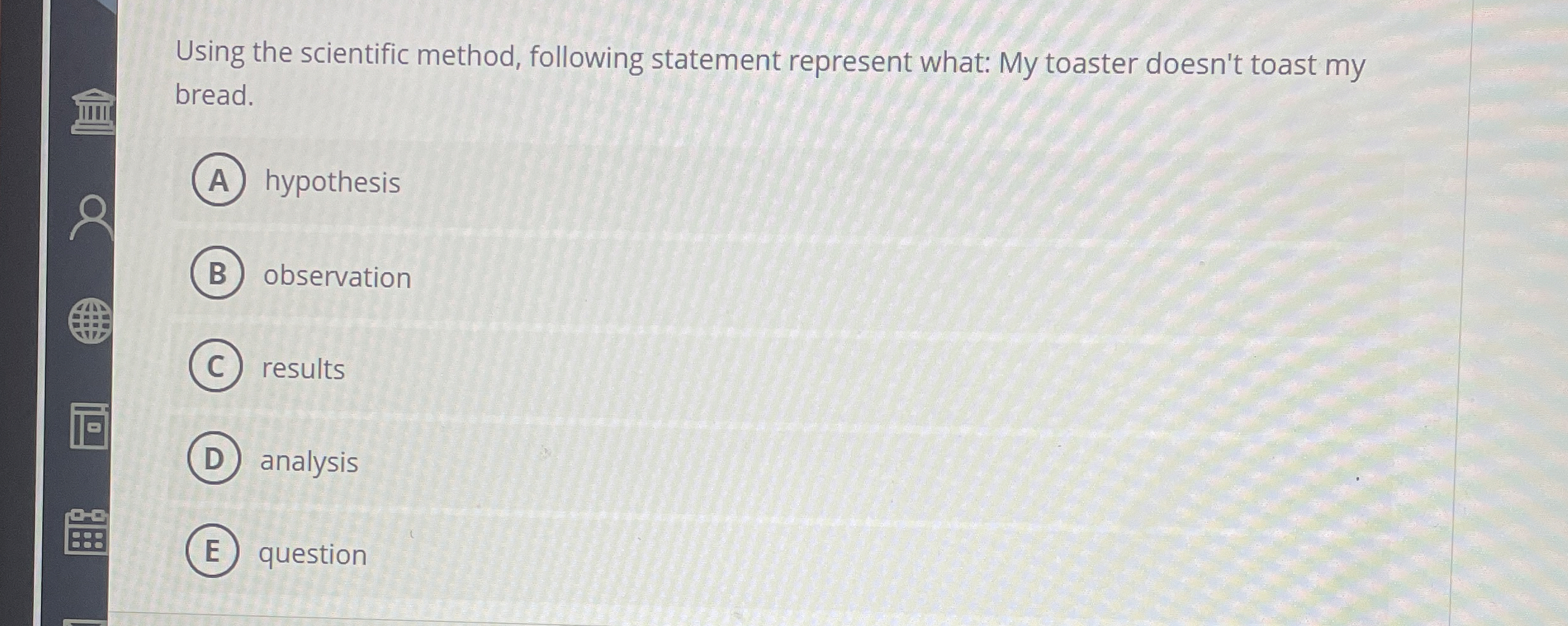 Solved Using the scientific method, following statement