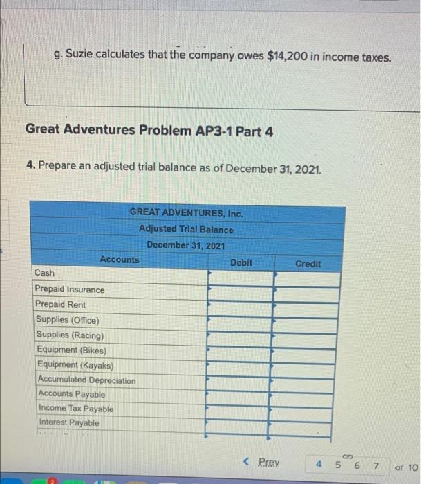 Solved Saved Great Adventures Problem AP3-1 The following | Chegg.com