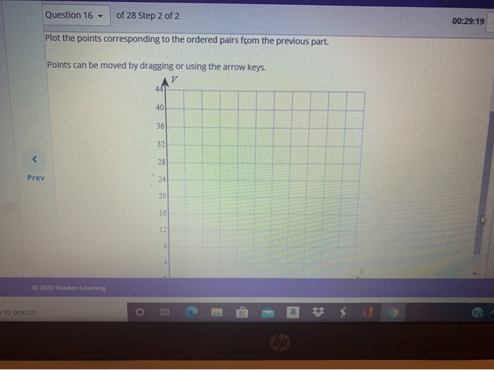 Solved 00:29:44 Consider the equation V = 4h where Vis the | Chegg.com