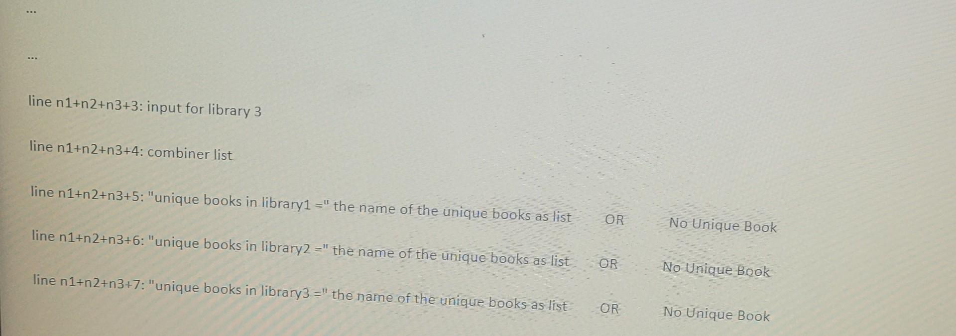 each of the students has three books
