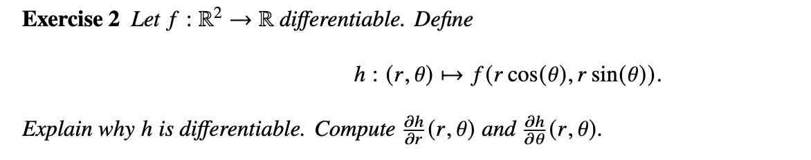 Solved Exercise 2 ﻿let F R2→r ﻿differentiable