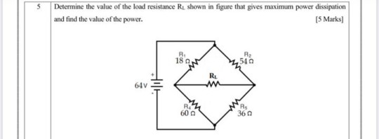 Solved 5 Determine the value of the load resistance R shown | Chegg.com