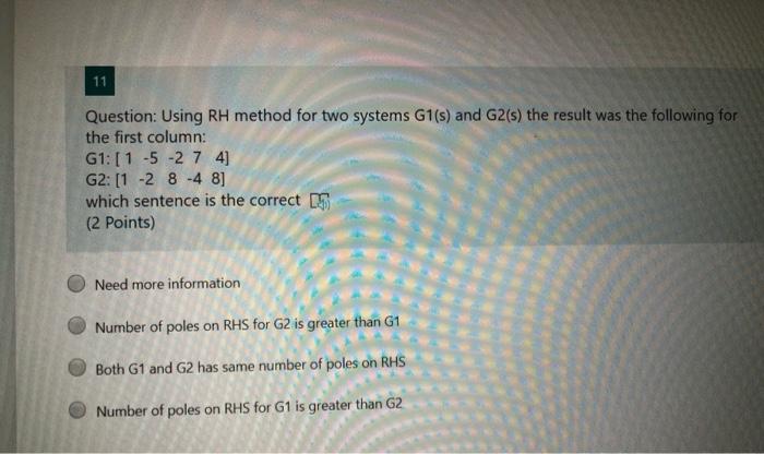 Solved Course Name: control systems Please solve fast if you | Chegg.com