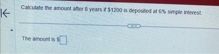 in your first year of work you deposit 1200