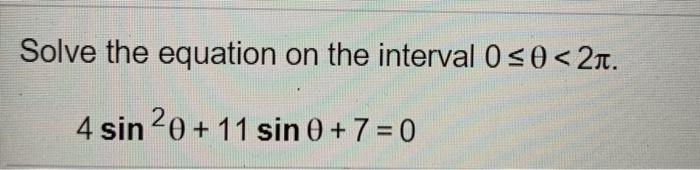 Solved Solve the equation on the interval 0 50
