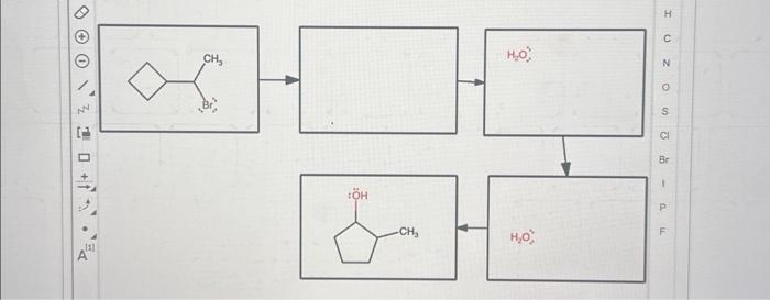 Solved Part A Draw A Reasonable Mechanism For The Chegg Com