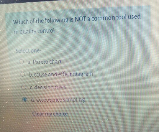 Solved Which of the following is NOT a common tool used in | Chegg.com