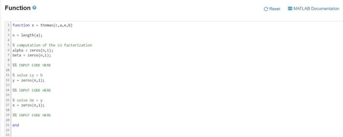 Solved this is a numerical analysis question that needs to | Chegg.com