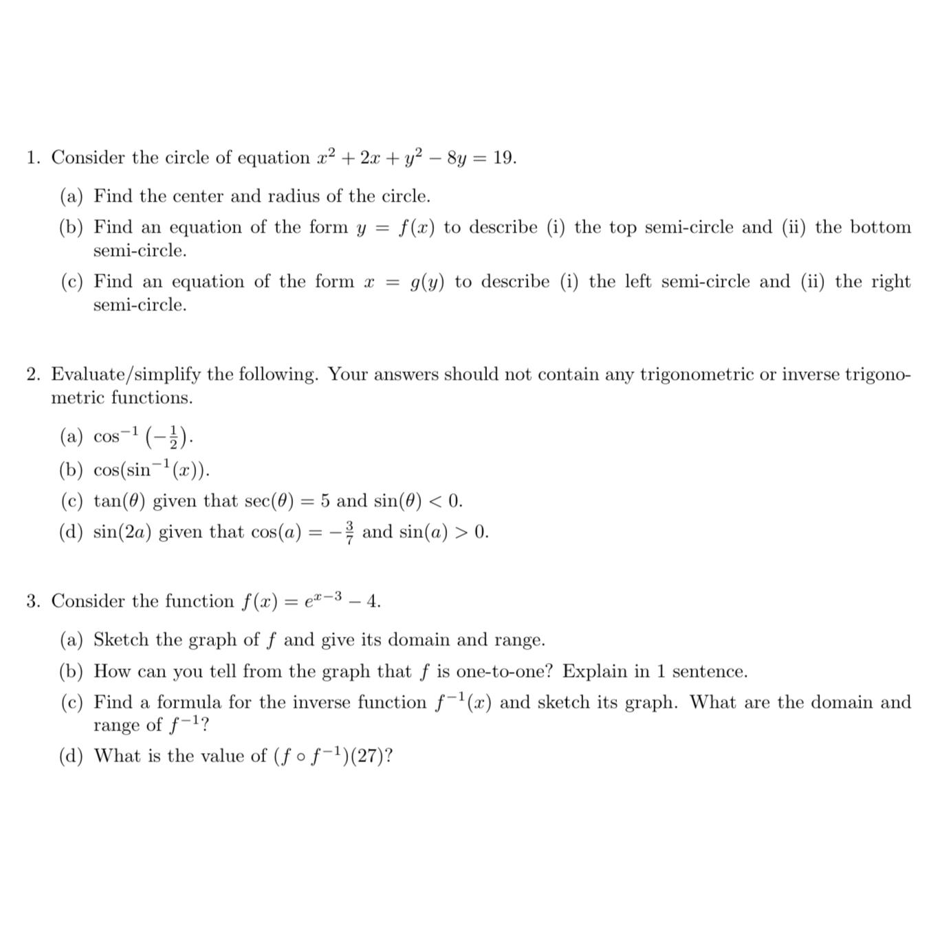 find the center of a circle with the equation x2 y2 4x−2y−11=0