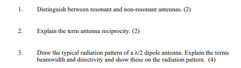 Solved Distinguish between resonant and non-resonant | Chegg.com