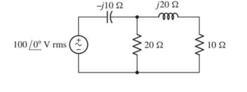 Solved Find the active power consumed by the capacitance of | Chegg.com