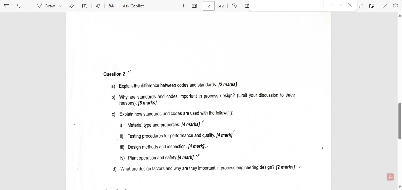 Solved Question 2 ﻿a) ﻿Explain the difference between codes | Chegg.com