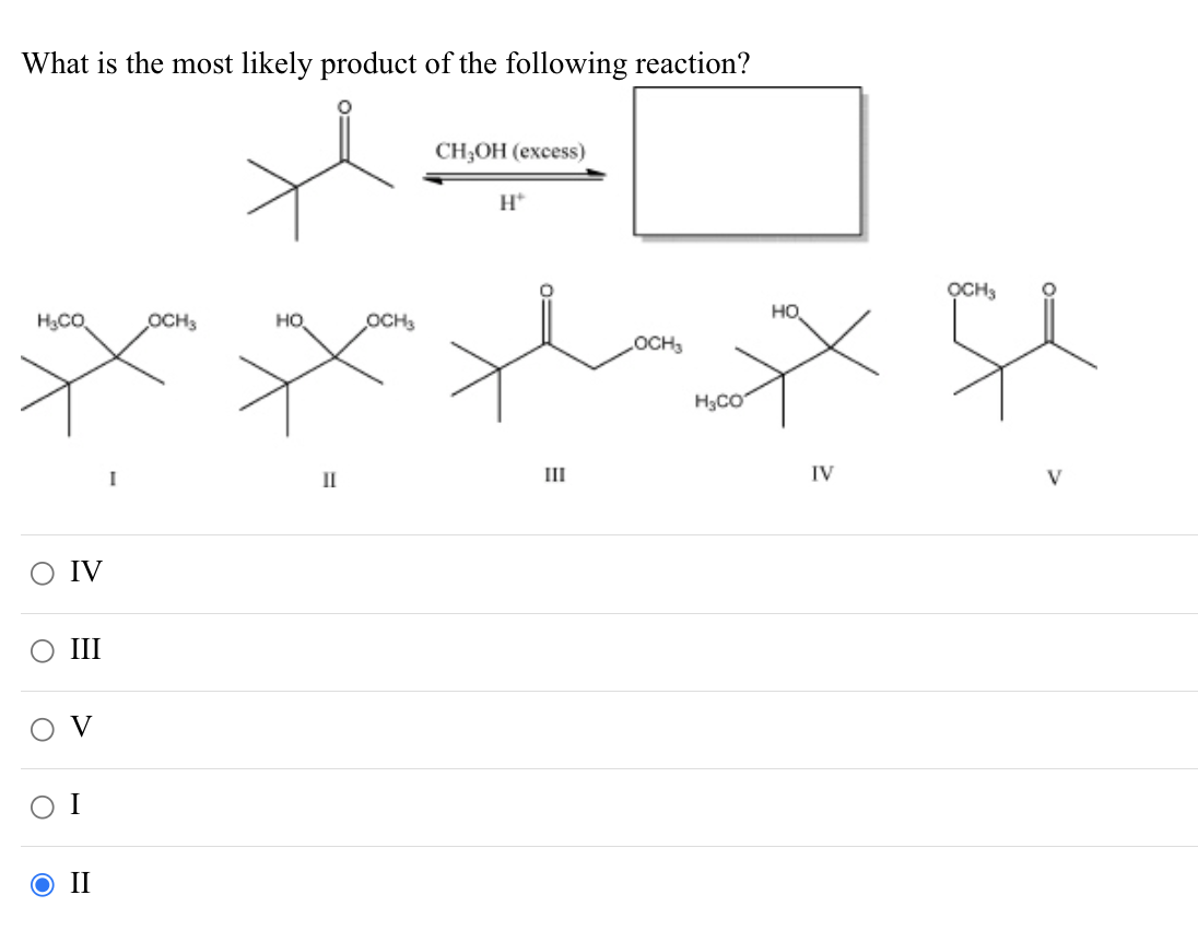 What Is The Most Likely Product For The Following Reaction Solved What is the most likely product of the following | Chegg.com