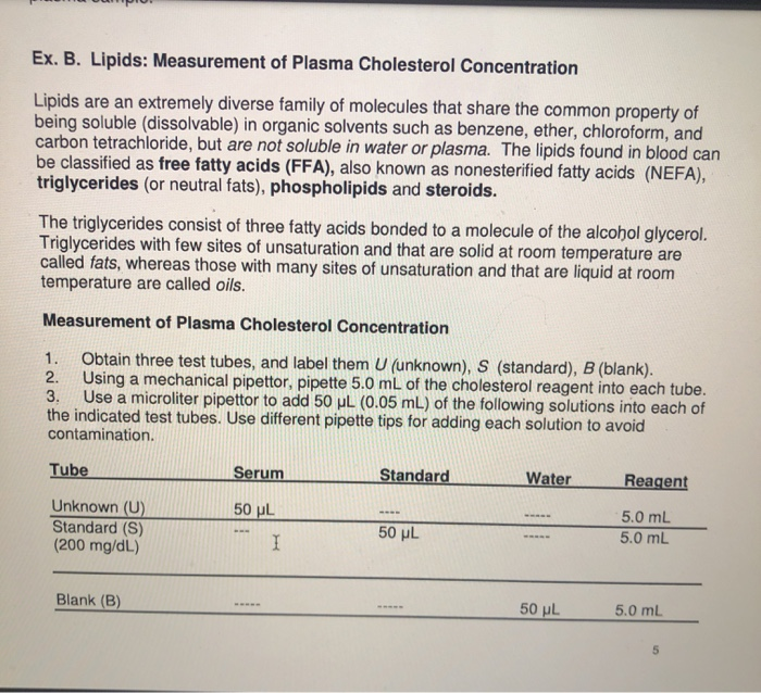 Solved MAKING A STANDARD CURVE If more standards are