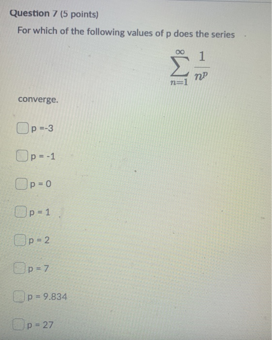 Solved Question 7 5 Points For Which Of The Following 1628