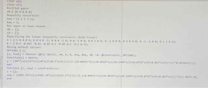 Solved How can i add a mesh grid to this code ? MATLAB | Chegg.com