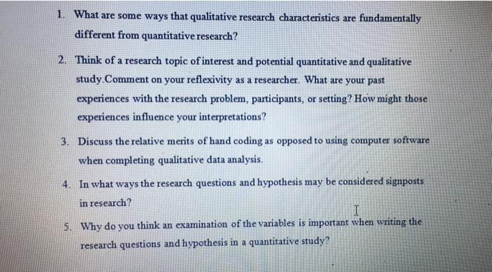 characteristics of qualitative research scribbr