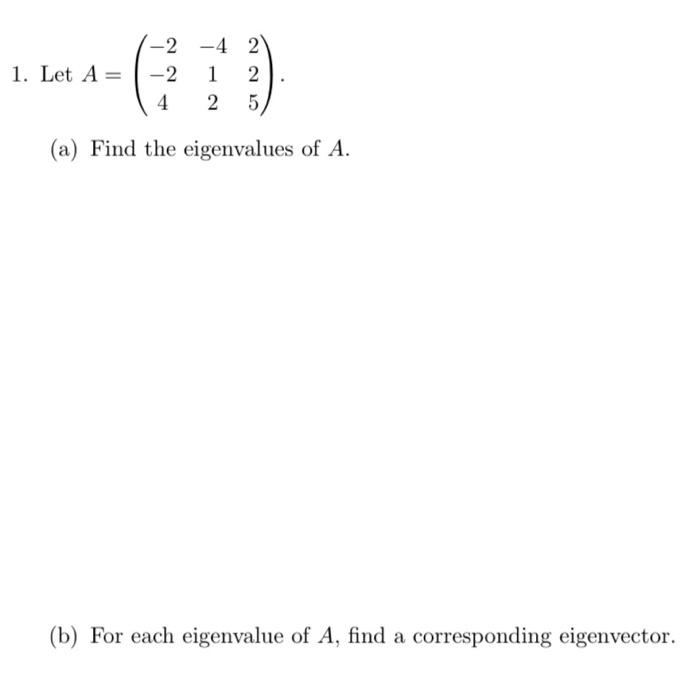 Solved Please answer BOTH parts for 1.Show detailed work | Chegg.com