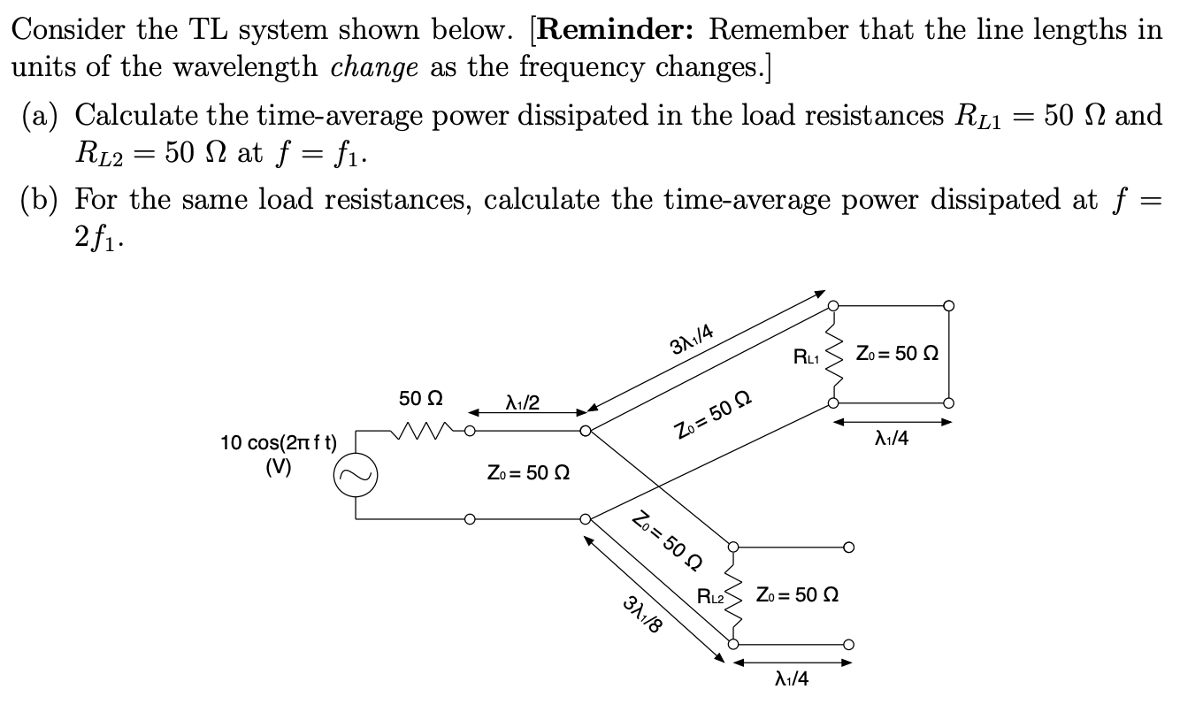 Tl System Solved Consider the TL system shown below. [Reminder: | Chegg.com