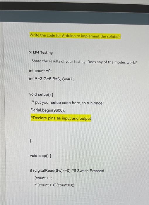 Instructions: Write a program that changes the output | Chegg.com