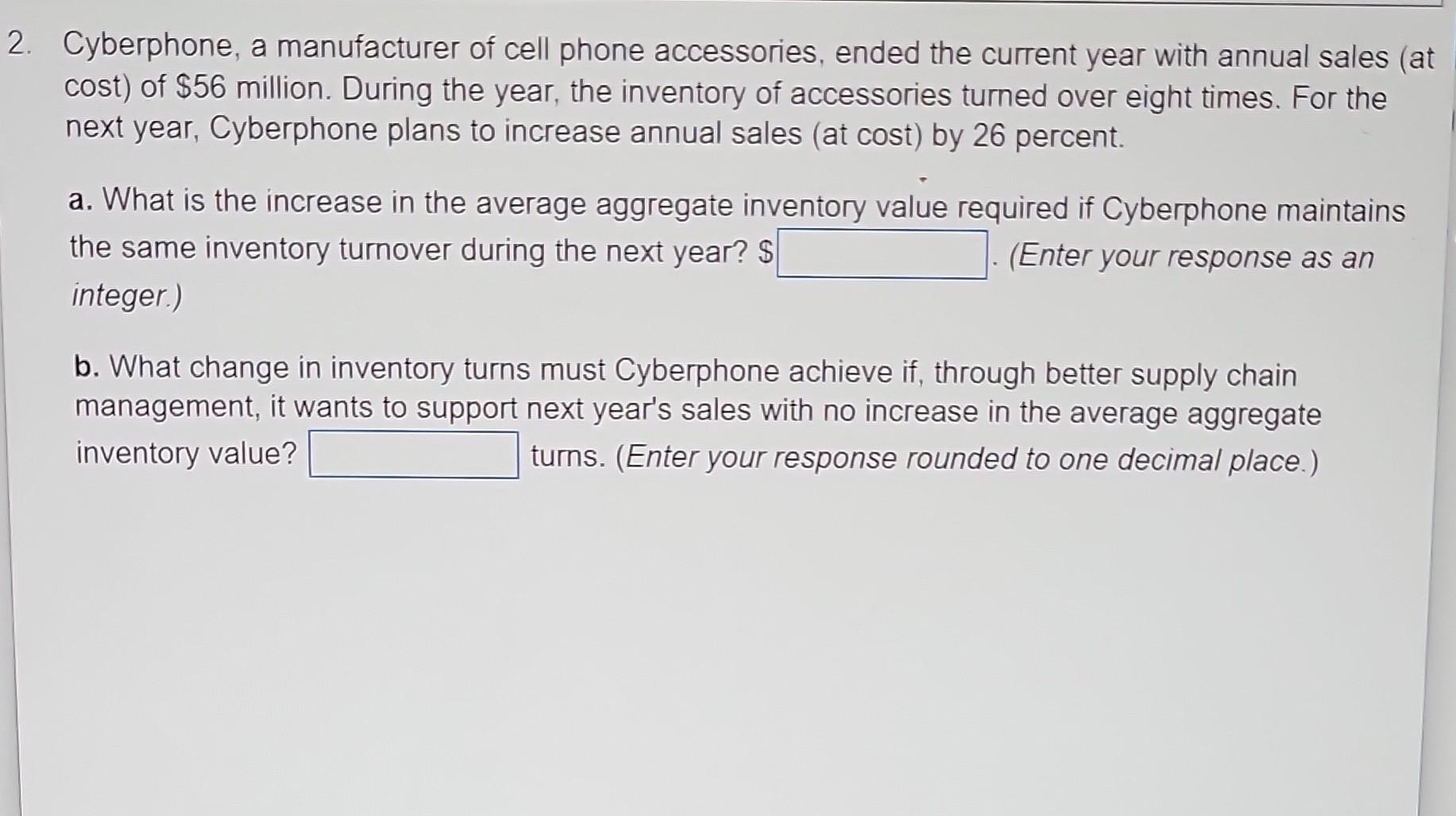 solved-cyberphone-a-manufacturer-of-cell-phone-accessories-chegg