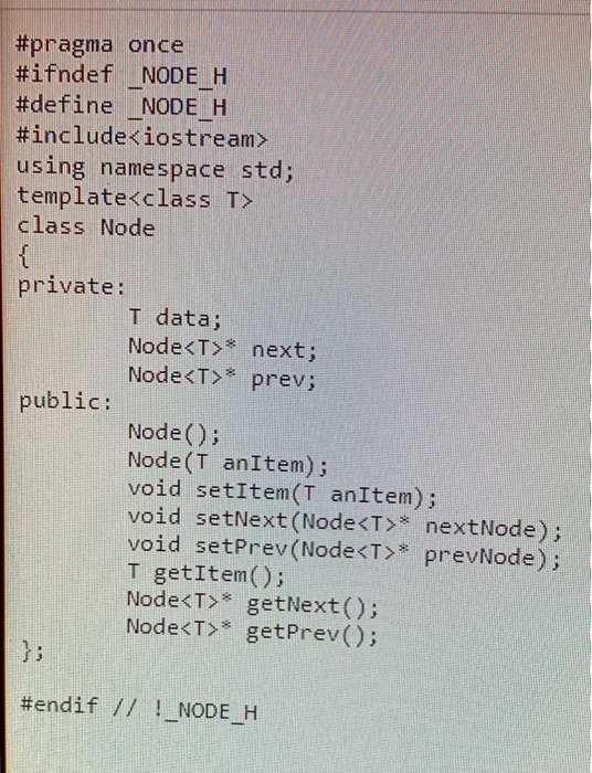 Solved Implement following program by using attached Node | Chegg.com