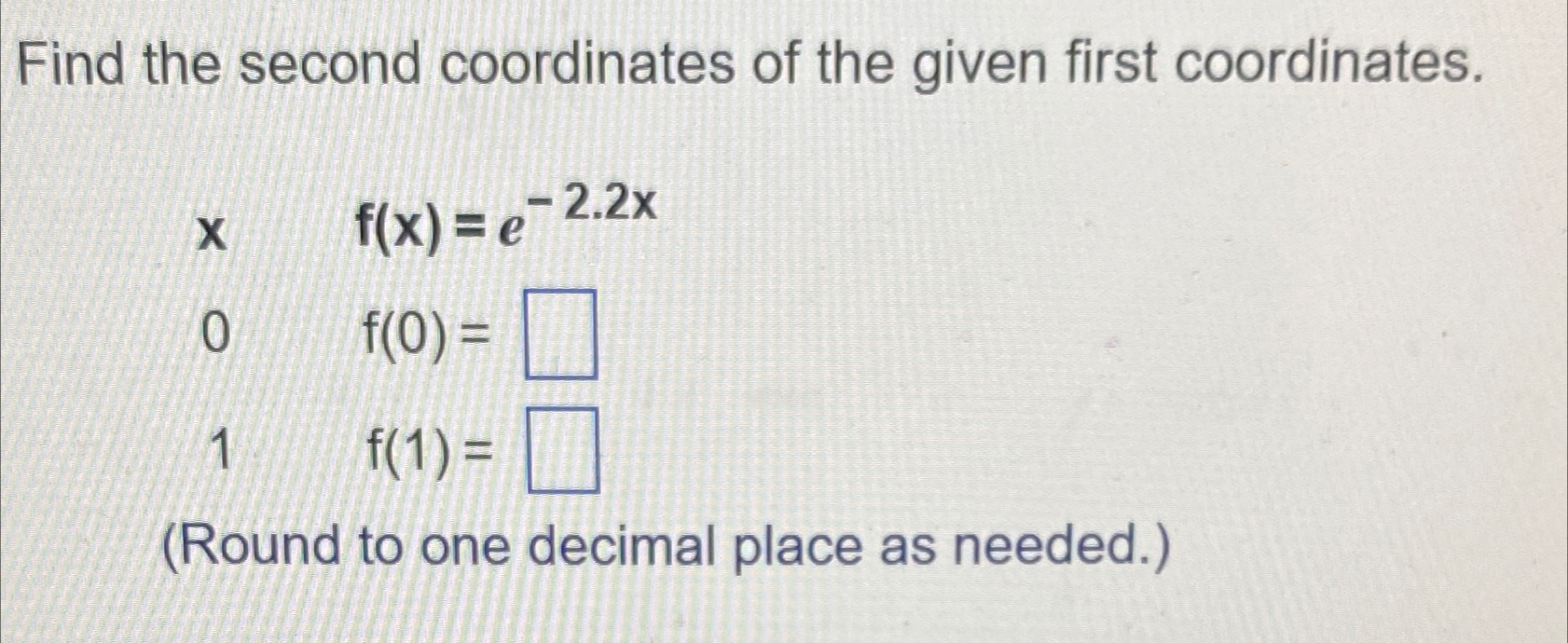 Solved Find the second coordinates of the given first | Chegg.com