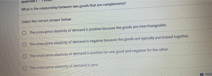 Solved QUESTION What is the relationship between two goods | Chegg.com