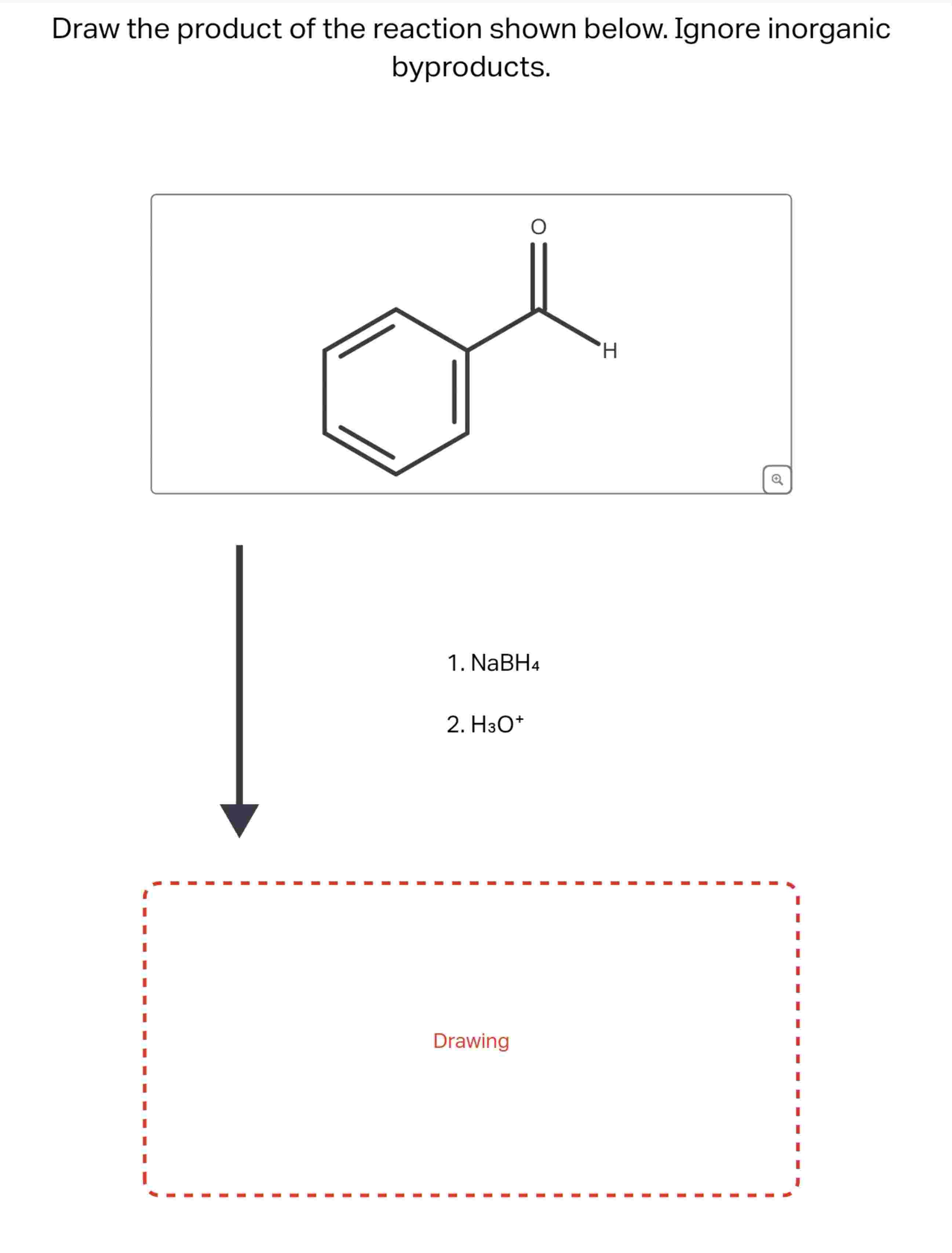 Solved Draw the product of ﻿the reaction shown below. Ignore | Chegg.com