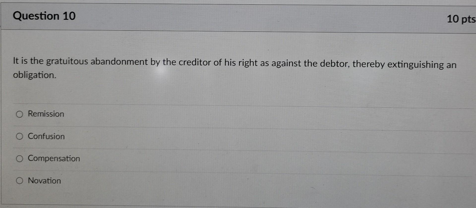 Solved Question 1 10 pts The following are modes of | Chegg.com