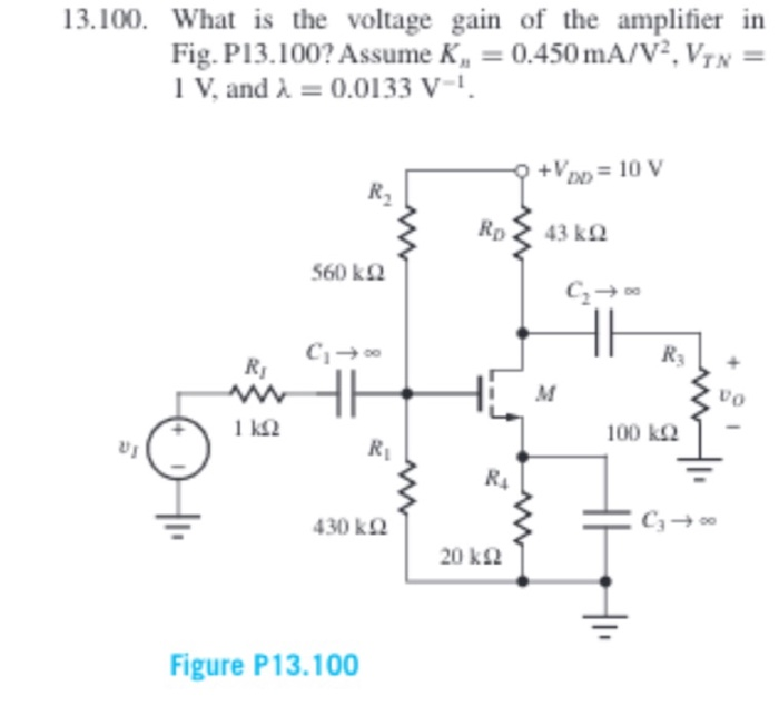 Solved 13.27. Draw the dc equivalent circuit and find the Q- | Chegg.com