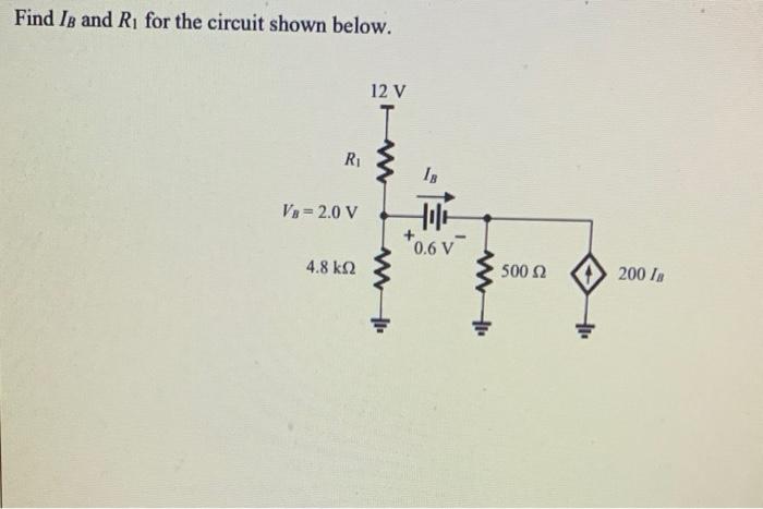 Solved Find Is and R, for the circuit shown below. 12 V Ri | Chegg.com