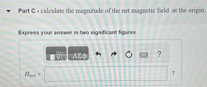 Solved Figure Shows An Infinite Straight Wire And A Very | Chegg.com