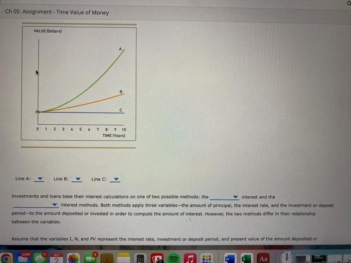 Solved The principal of the time value of money is probably | Chegg.com