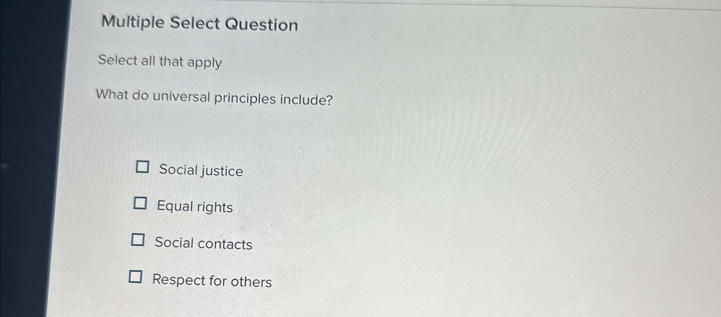 Solved Multiple Select QuestionSelect all that applyWhat do | Chegg.com